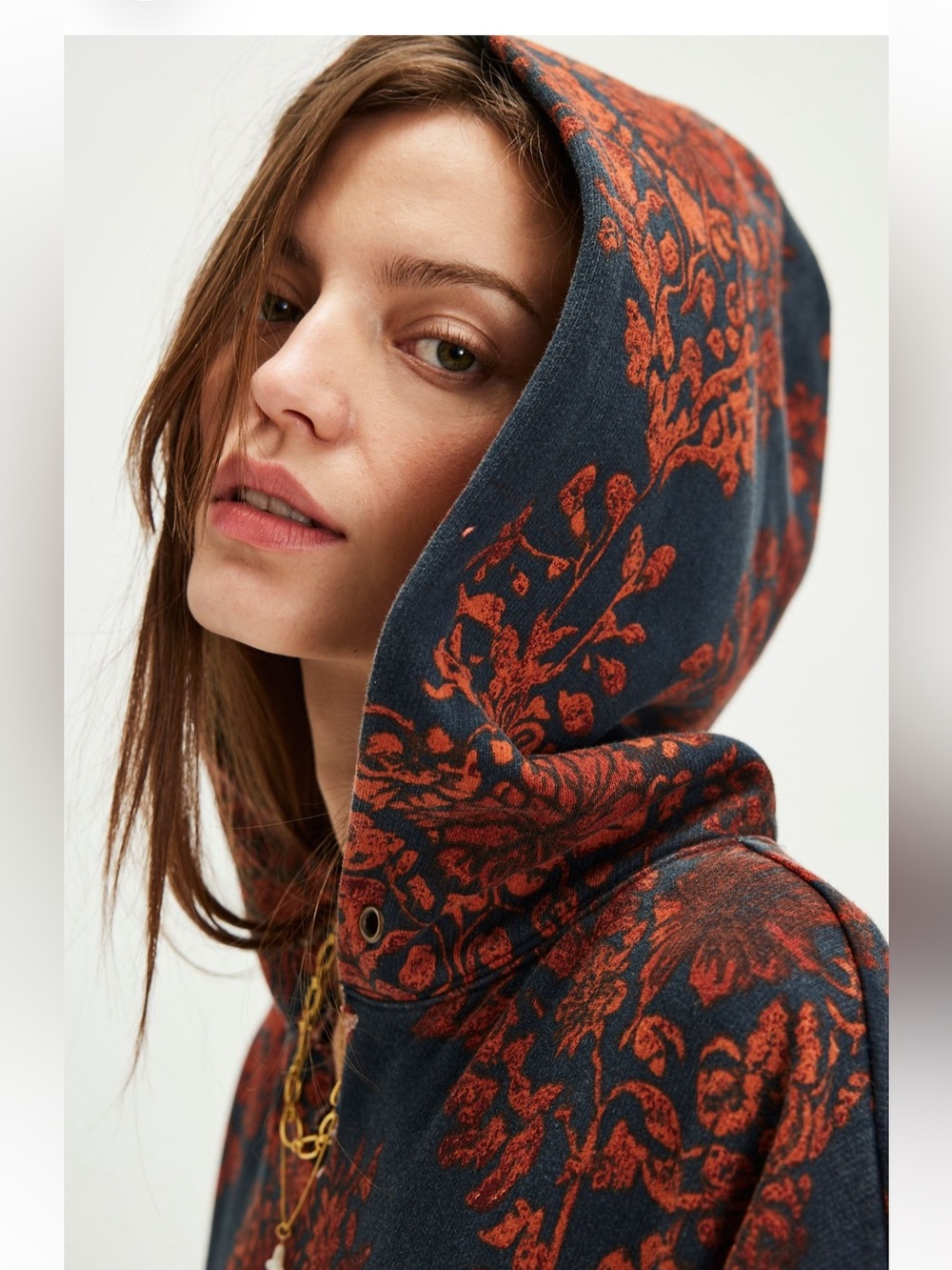 NWOT WE THE FREE IT’S A VIBE PRINTED HOODIE | LARGE - Picture 4 of 4